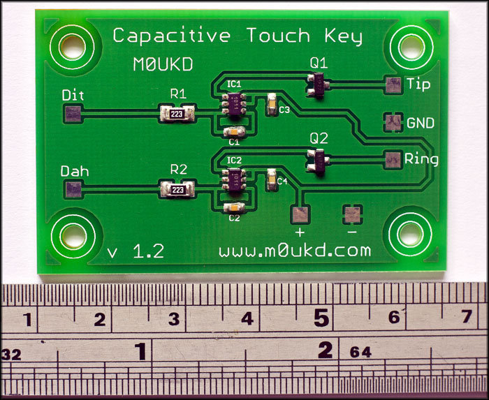 The completed board.